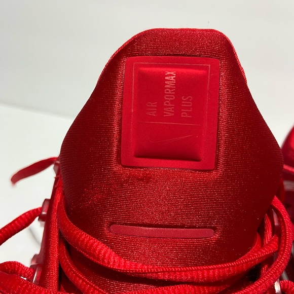 ⛔️SOLD⛔️ Nike Air Vapor Max Plus size 12.5 University Red/University Red. - Picture 9 of 11